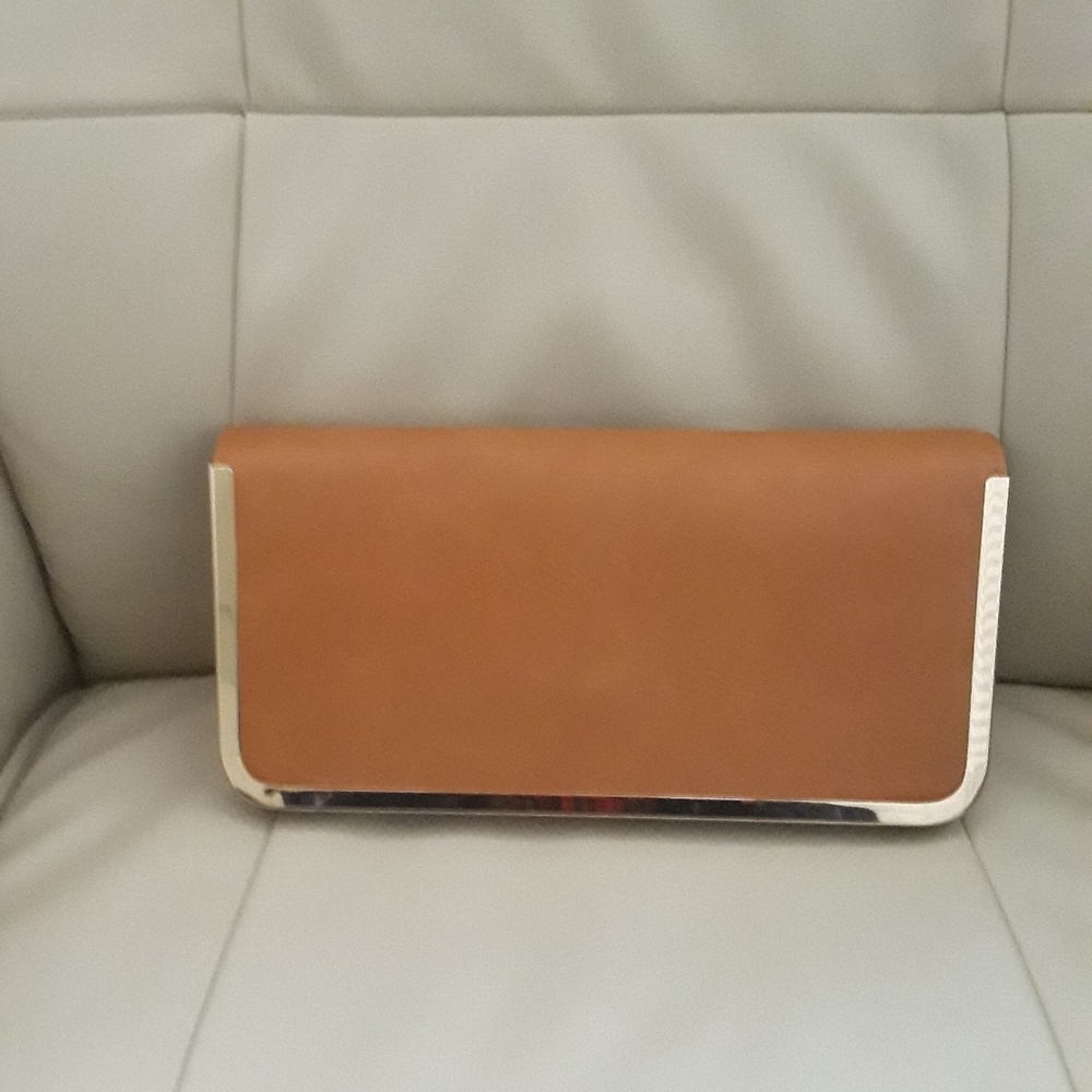 LoveCulture Leather Clutch (New w/o tag)